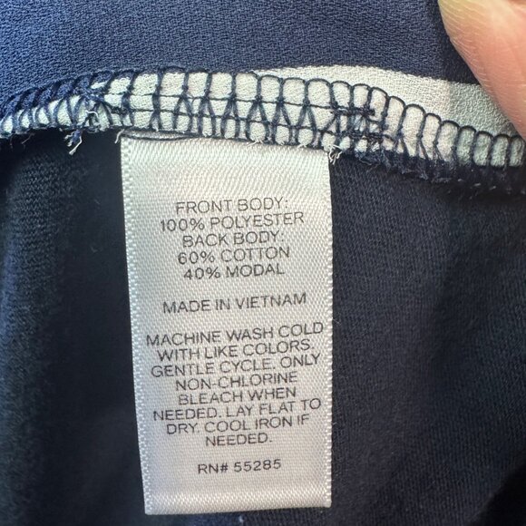 Express Size XSmall Striped V-Neck Sleeveless Top With Zipper - Picture 6 of 6